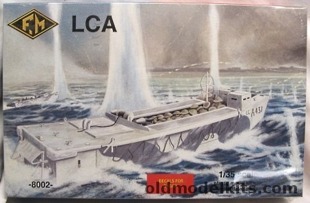 FM 1/35 LCA Landing Craft D-Day, 8002 plastic model kit